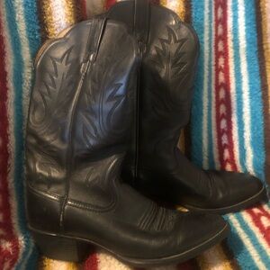 Black Western Cowboy Boots